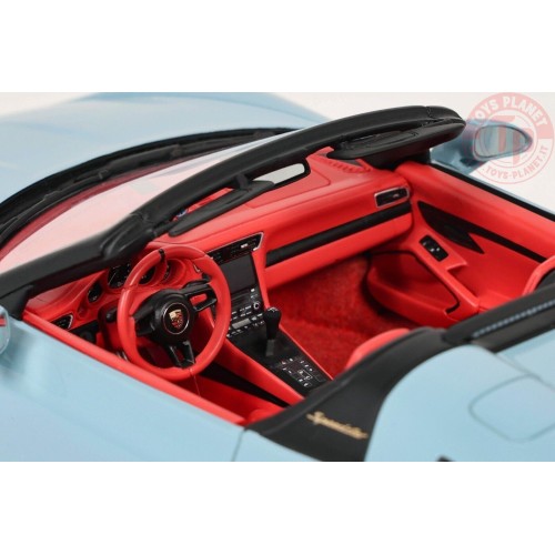 PORSCHE 911 (991.2) SPEEDSTER BLUE 2019 1:18 GT408 GT SPIRIT