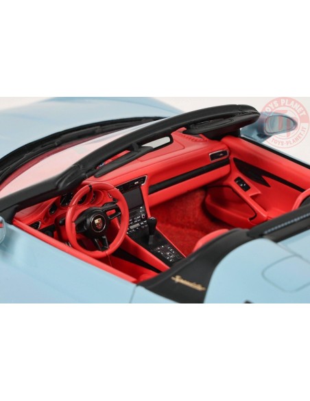 PORSCHE 911 (991.2) SPEEDSTER BLUE 2019 1:18 GT408 GT SPIRIT
