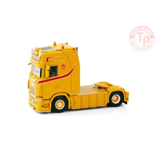 SCANIA S HIGHLINE CS20H 4X2 TRANSPORT VANDERVEKEN WSI 01-4078 MODELLISMO INDUSTRIALE 1:50