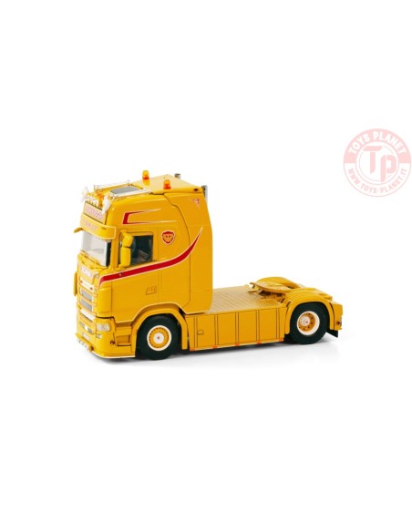 SCANIA S HIGHLINE CS20H 4X2 TRANSPORT VANDERVEKEN WSI 01-4078 MODELLISMO INDUSTRIALE 1:50