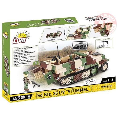 Sd.Kfz. 251/9 Stummel COBI 2283 COBI