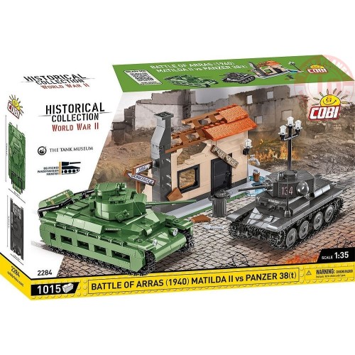 Battle of Arras 1940 Matilda II vs Panzer 38(t) COBI 2284 COBI