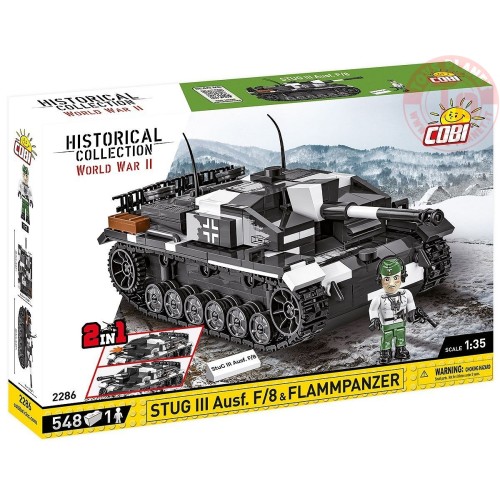 StuG III Ausf.F/8 & Flammpanzer COBI 2286 COBI