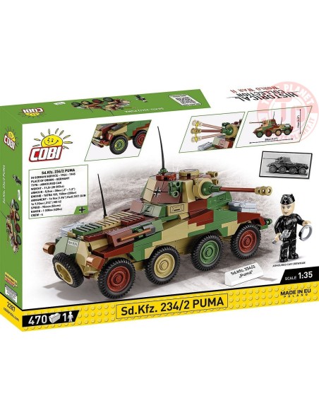 Sd.Kfz. 234/2 Puma COBI 2287 COBI Sd.Kfz. 234/2 Puma COBI 2287 COBI