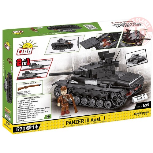 Panzer III Ausf.J COBI 2289 COBI