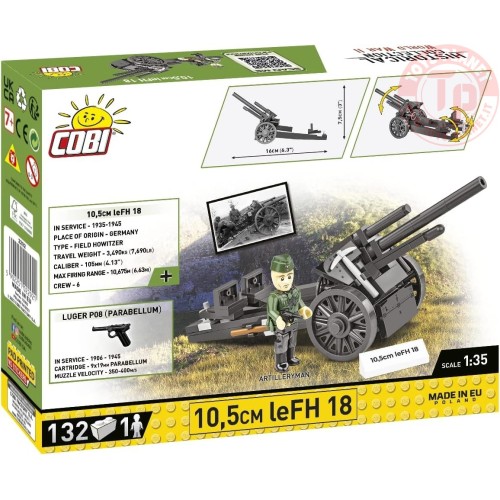 10,5 cm leFH 18 COBI 2292 COBI