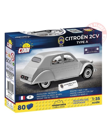 Citroen 2CV Type A 1949 COBI 24510 COBI Citroen 2CV Type A 1949 COBI 24510 COBI