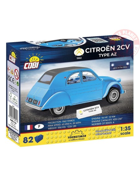 Citroen 2CV Type AZ 1962 COBI 24511 COBI Citroen 2CV Type AZ 1962 COBI 24511 COBI