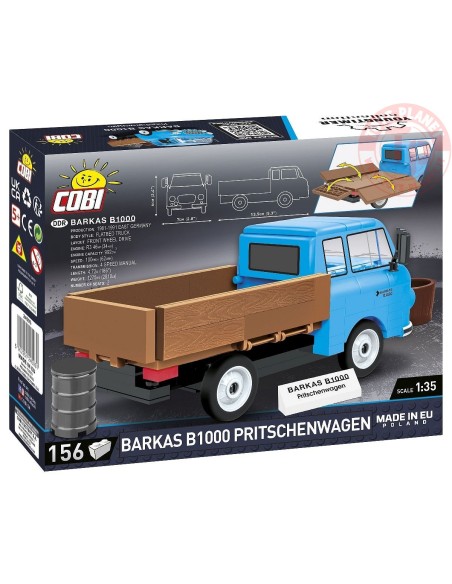 Barkas B1000 Pritschenwagen COBI 24593 COBI Barkas B1000 Pritschenwagen COBI 24593 COBI