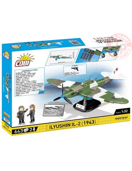 Ilyushin IL-2 1943 COBI 5745 COBI Ilyushin IL-2 1943 COBI 5745 COBI