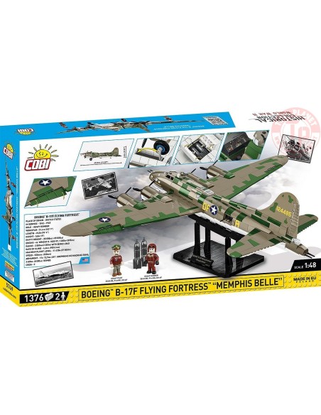 COBI Boeing B-17 Flying Fortress Memphis Belle Executive Edition #5749 - Military Bricks I Cobi Brand Military Brick Sets
