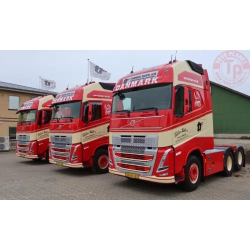 VOLVO FH5 GLOBETROTTER XL 6X2 LOW LOWLOADER - 2 AXLE TORBEN RAFN WSI 01-4076 WSI MODELS