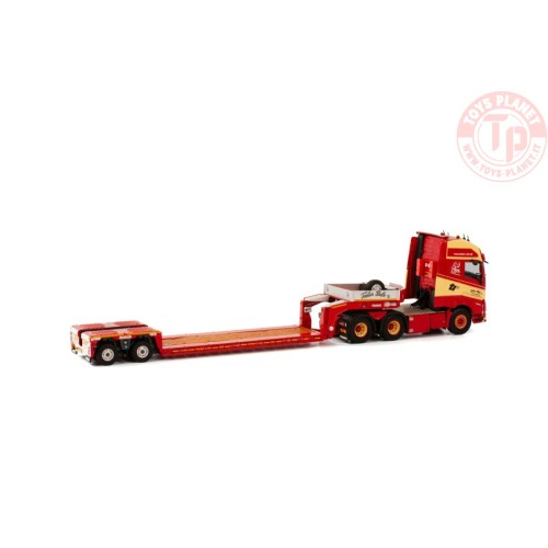 VOLVO FH5 GLOBETROTTER XL 6X2 LOW LOWLOADER - 2 AXLE TORBEN RAFN WSI 01-4076 WSI MODELS