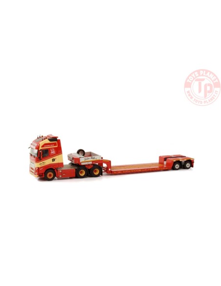 VOLVO FH5 GLOBETROTTER XL 6X2 LOW LOWLOADER - 2 AXLE TORBEN RAFN WSI 01-4076 WSI MODELS