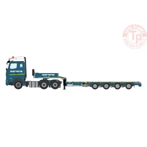 MERCEDES-BENZ AROCS STREAMSPACE 6X4 WITH NOOTEBOOM MCOS 4 AXLE SEMI LOW LOADER - SARENS IMC MODELS 20-1080 IMC MODELS