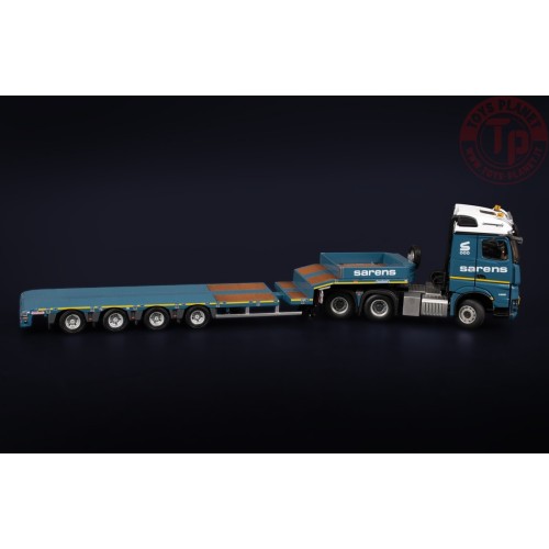 MERCEDES-BENZ AROCS STREAMSPACE 6X4 WITH NOOTEBOOM MCOS 4 AXLE SEMI LOW LOADER - SARENS IMC MODELS 20-1080 IMC MODELS