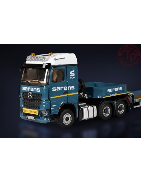 MERCEDES-BENZ AROCS STREAMSPACE 6X4 WITH NOOTEBOOM MCOS 4 AXLE SEMI LOW LOADER - SARENS IMC MODELS 20-1080 IMC MODELS