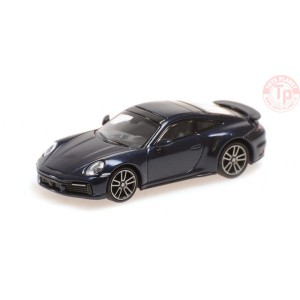 PORSCHE 911 992 TURBO S BLU 2020 1:87 MINICHAMPS 870069074 MINICHAMPS 1:87