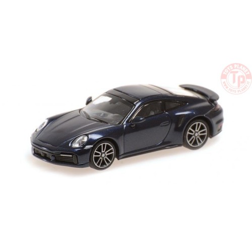 PORSCHE 911 992 TURBO S BLU 2020 1:87 MINICHAMPS 870069074 MINICHAMPS 1:87