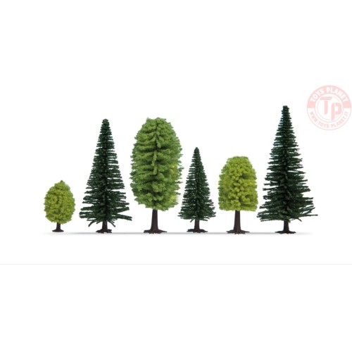 BOSCO MISTO-10 PEZZI 3,5-9 CM NOCH 32911 MATERIALE DIORAMI