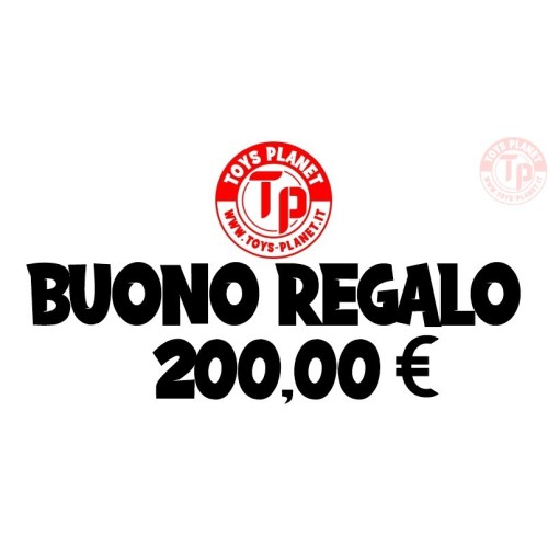 Buono regalo 200,00 € BUONO200 GIFT VOUCHERS