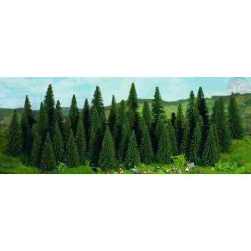 ABETI SENZA BASE-25 PEZZI 6-15 CM NOCH 26332 MATERIALE DIORAMI