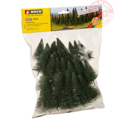 ABETI SENZA BASE-25 PEZZI 6-15 CM NOCH 26332 MATERIALE DIORAMI