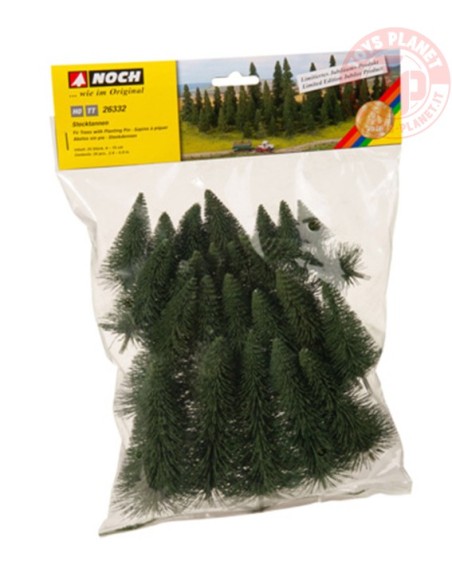 ABETI SENZA BASE-25 PEZZI 6-15 CM NOCH 26332 MATERIALE DIORAMI
