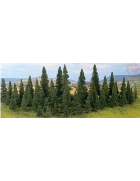 ALBERI DI ABETE-25 PEZZI 6-15 CM NOCH 26315 MATERIALE DIORAMI