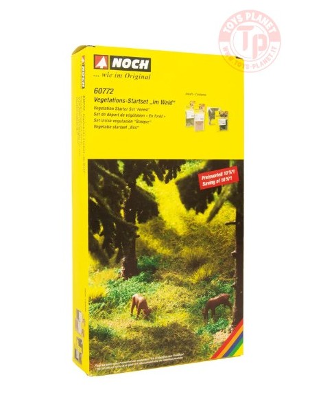 SET INIZIALE PER VEGETAZIONE FORESTA-4 PEZZI NOCH 60772 MATERIALE DIORAMI