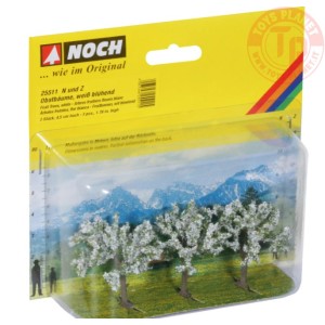 ALBERI DA FRUTTO-3 PEZZI 4,5 CM NOCH 25511 MATERIALE DIORAMI