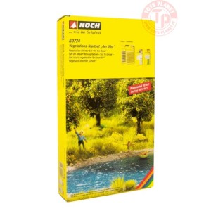 SET INIZIALE PER VEGETAZIONE SULLA SPIAGGIA-4 PEZZI NOCH 60774 MATERIALE DIORAMI