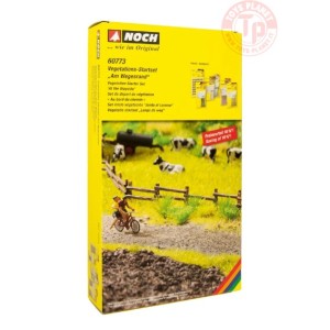 SET INIZIALE PER VEGETAZIONE AI MARGINI DELLA STRADA-6 PEZZI NOCH 60773 MATERIALE DIORAMI