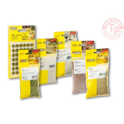 SET INIZIALE PER VEGETAZIONE AI MARGINI DELLA STRADA-6 PEZZI NOCH 60773 MATERIALE DIORAMI