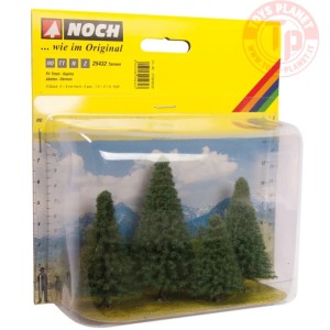 ALBERO DI ABETE-4 PEZZI 4-8 CM NOCH 25432 MATERIALE DIORAMI