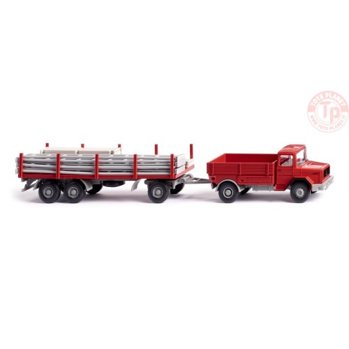 Scaffolding road train (Magirus Deutz) WIKING 039206 WIKING 1:87