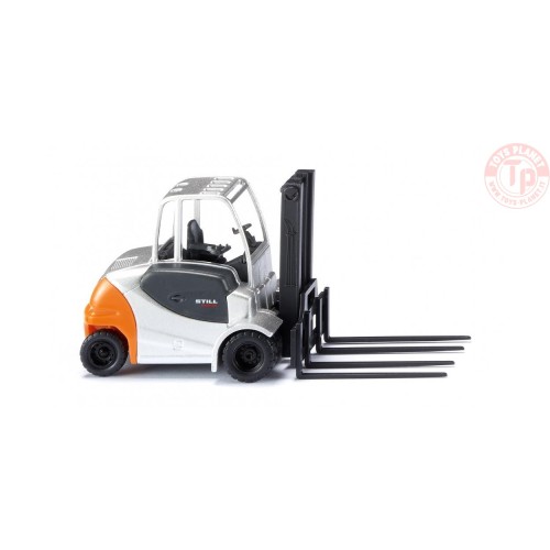 Forklift truck Still RX 60 with four forks WIKING 066361 WIKING 1:87
