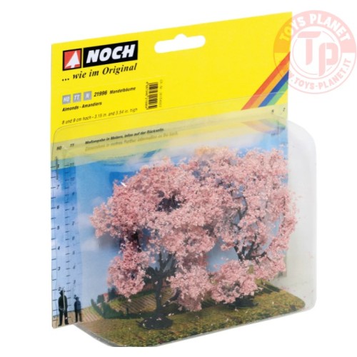 ALBERO DI MANDORLE-2 PEZZI 8-9 CM NOCH 21996 MATERIALE DIORAMI
