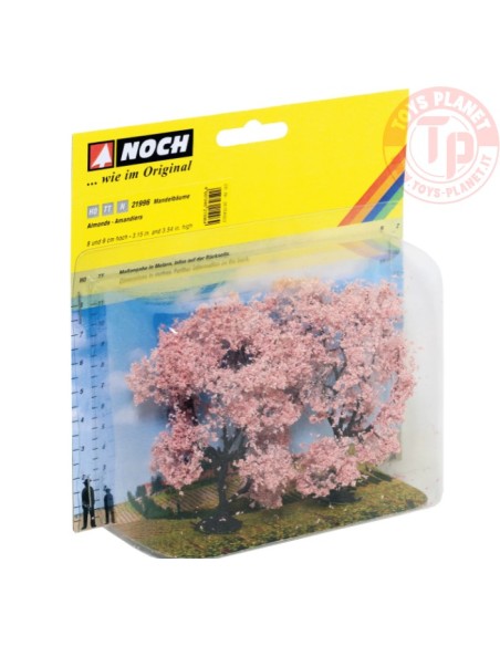 ALBERO DI MANDORLE-2 PEZZI 8-9 CM NOCH 21996 MATERIALE DIORAMI