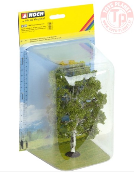 ALBERO DI BETULLA A DOPPIO TRONCO-19 CM NOCH 21641 MATERIALE DIORAMI