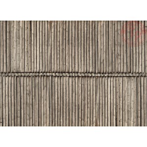 FOGLIO 3D DI CARTONE CON MURO DI LEGNO-250X125X0,5 MM NOCH 56664 MATERIALE DIORAMI