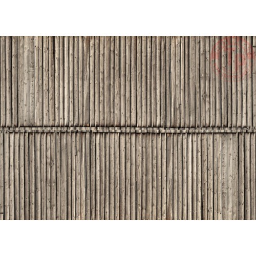 FOGLIO 3D DI CARTONE CON MURO DI LEGNO-250X125X0,5 MM NOCH 56664 MATERIALE DIORAMI