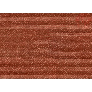 FOGLIO 3D DI CARTONE CON MATTONE-250X125X0,5 MM NOCH 56610 MATERIALE DIORAMI