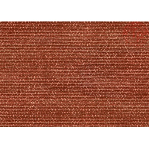 FOGLIO 3D DI CARTONE CON MATTONE-250X125X0,5 MM NOCH 56610 MATERIALE DIORAMI