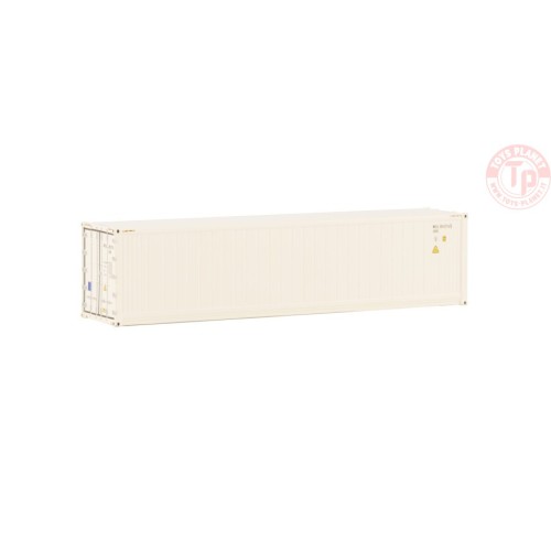 40FT REEFER CONTAINER WHITE LINE WSI 03-2051 WSI MODELS
