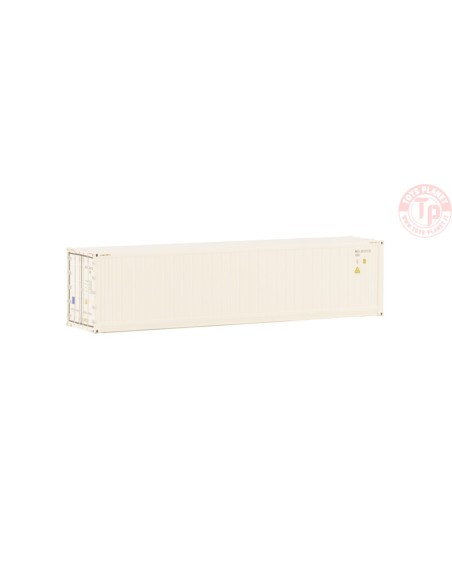 40FT REEFER CONTAINER WHITE LINE WSI 03-2051 WSI MODELS