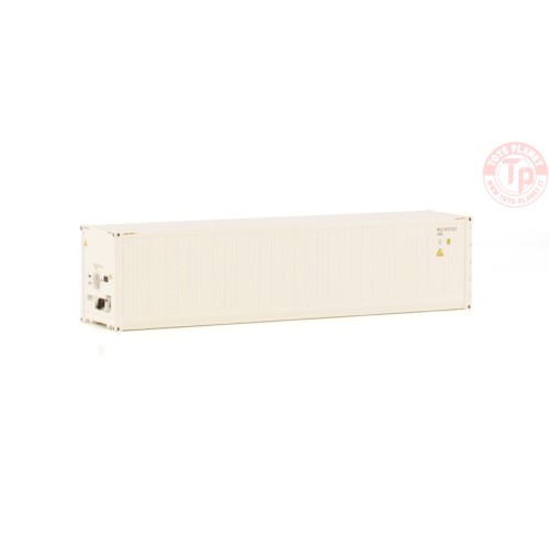 40FT REEFER CONTAINER WHITE LINE WSI 03-2051 WSI MODELS