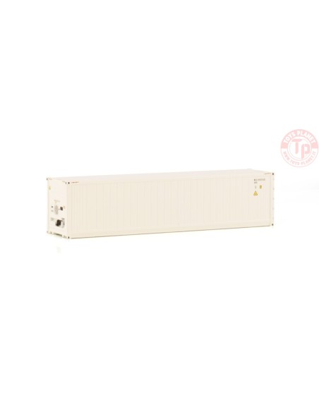 40FT REEFER CONTAINER WHITE LINE WSI 03-2051 WSI MODELS