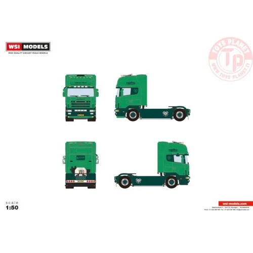 SCANIA R4 TOPLINE 4X2 ROB DEN HOED WSI 01-3378 WSI MODELS