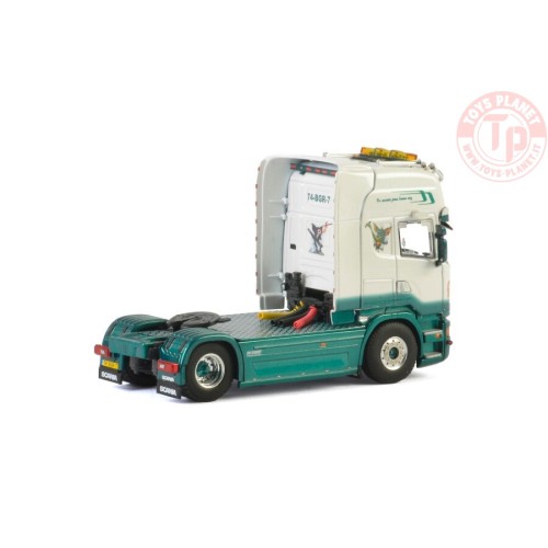 SCANIA STREAMLINE TOPLINE 4X2 BISSCHOP TRANSPORT WSI 01-2418 WSI MODELS